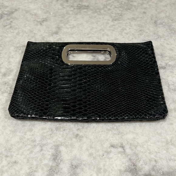 Black Snakeskin Purse - Picture 1 of 4